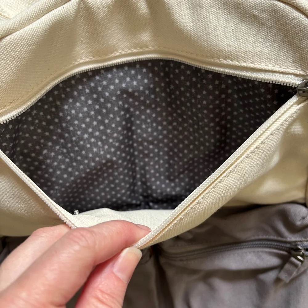 Rand‎ McNally x Alternative Backpack Gray Beige NWT